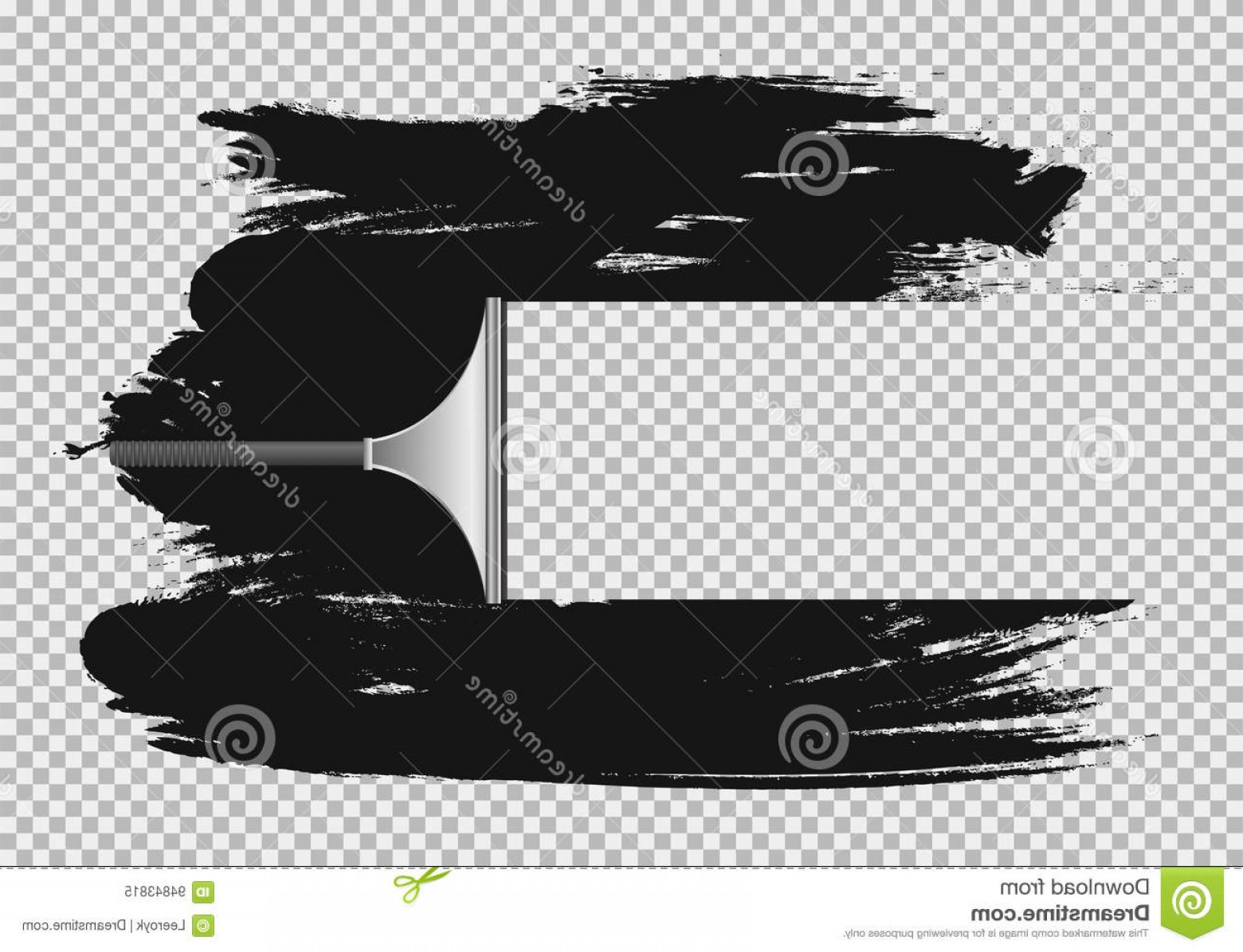 1560x1195 Stock Illustration Squeegee Window Clean Effect Cleaning Dirty