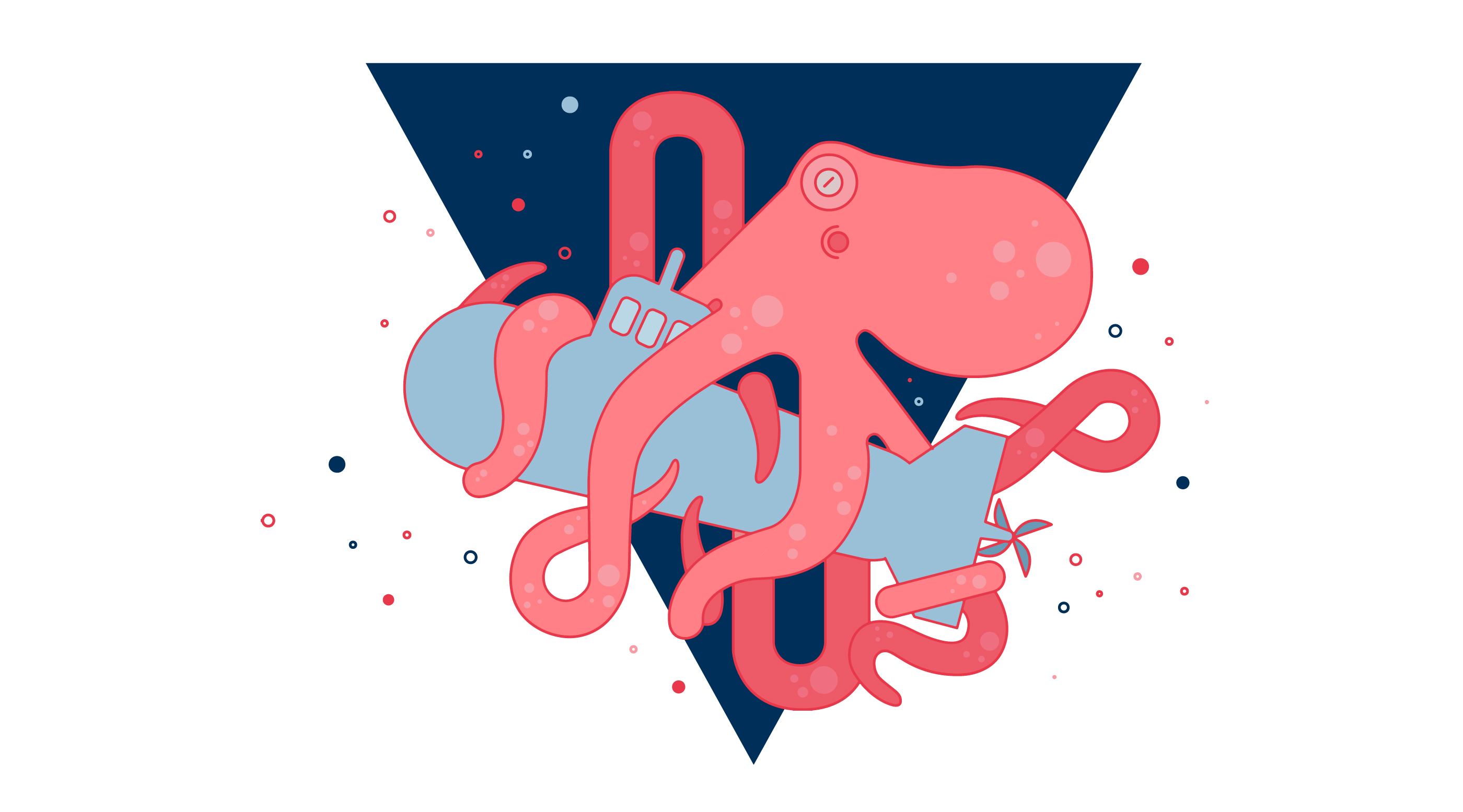 2800x1555 Giant Squid Free Vector Art