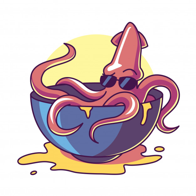 626x626 Squid Vector Premium Download