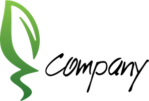 300x205 Leaf Squiggle Logo Vector