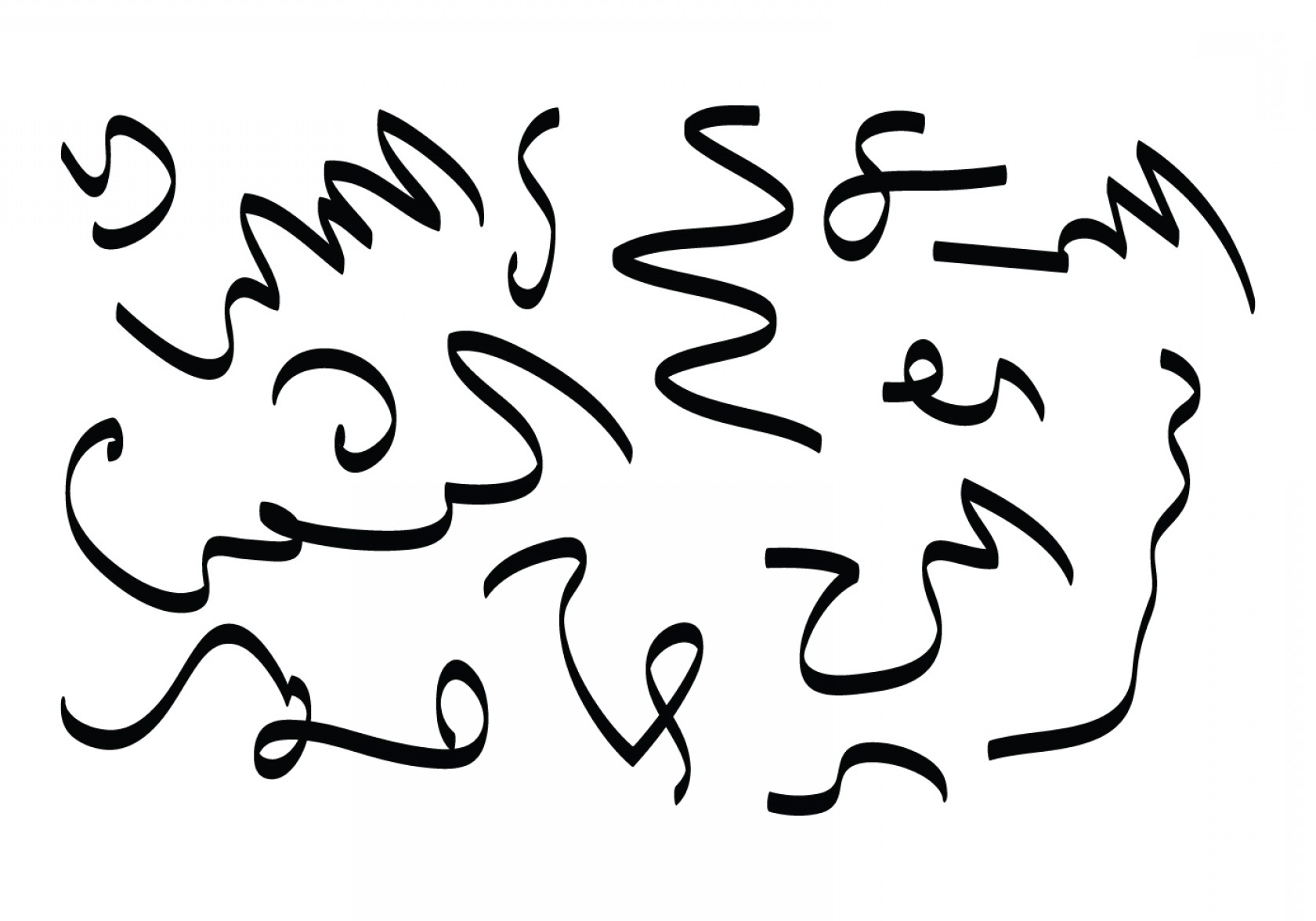 1680x1176 Swirls And Squiggles Vector Pack Soidergi