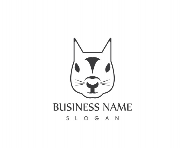 626x500 Squirrel Head Logo Design Template Vector Premium Download