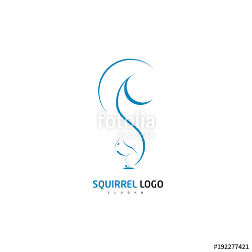 500x500 Squirrel Logo Stock Image And Royalty Free Vector