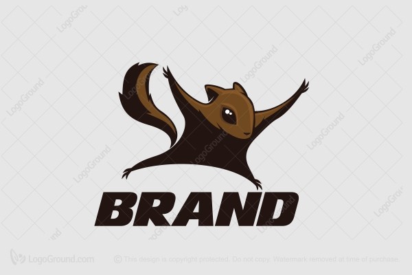 600x400 Flying Squirrel Logo