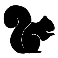 Squirrel Silhouette Vector