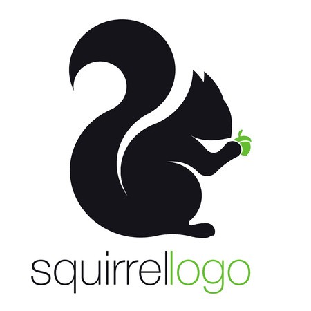 450x450 Squirrel Silhouette Squirrel Template Company Company Design