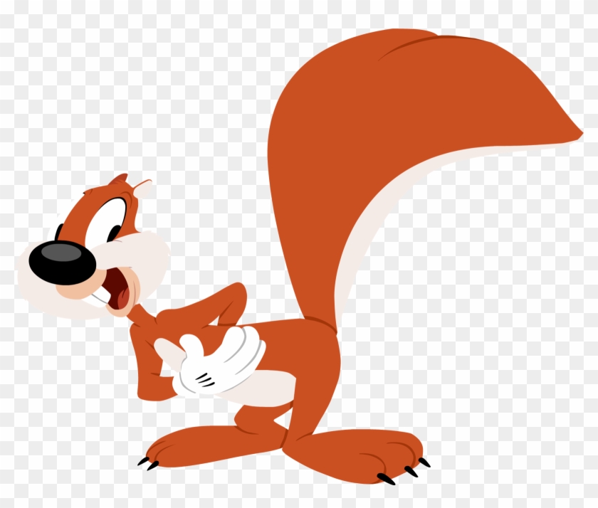 840x714 Fiztheancient Lineless Screwy Squirrel Vector