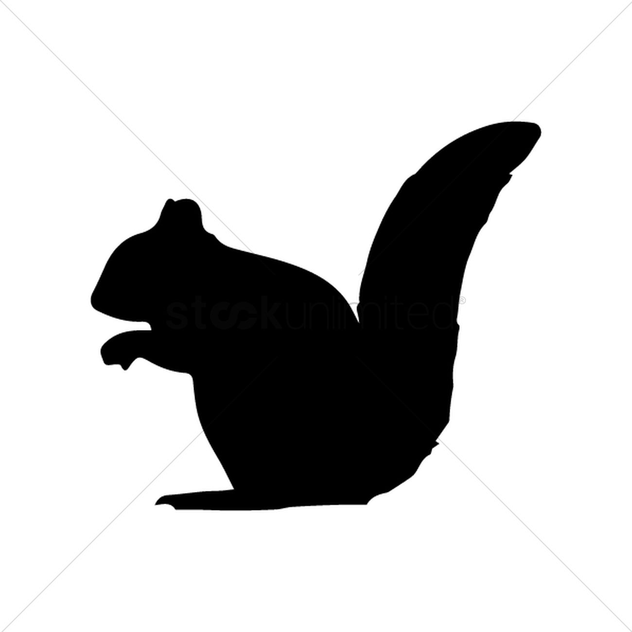 1300x1300 Squirrel Vector Image