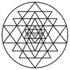Sri Yantra Vector