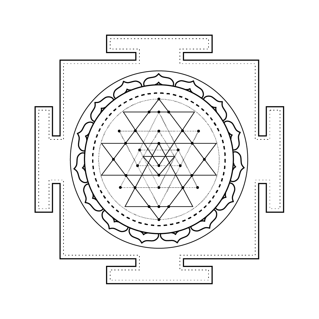 1080x1080 Sri Yantra