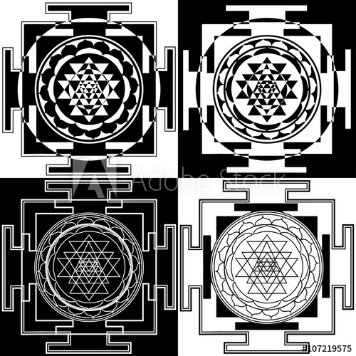 500x500 Symbol Sri Yantra
