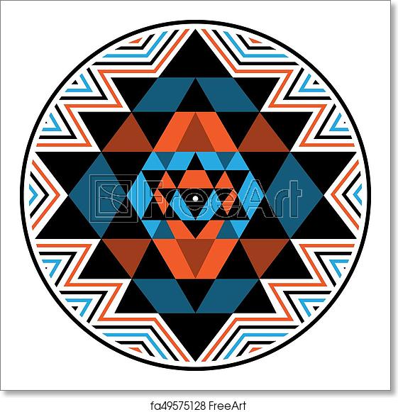 561x581 Free Art Print Of Sri Yantra Vector Symbol Sri Yantra Sacred