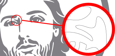 381x186 St Jude Thaddeus Vector For Cutting Plotter And Engraving