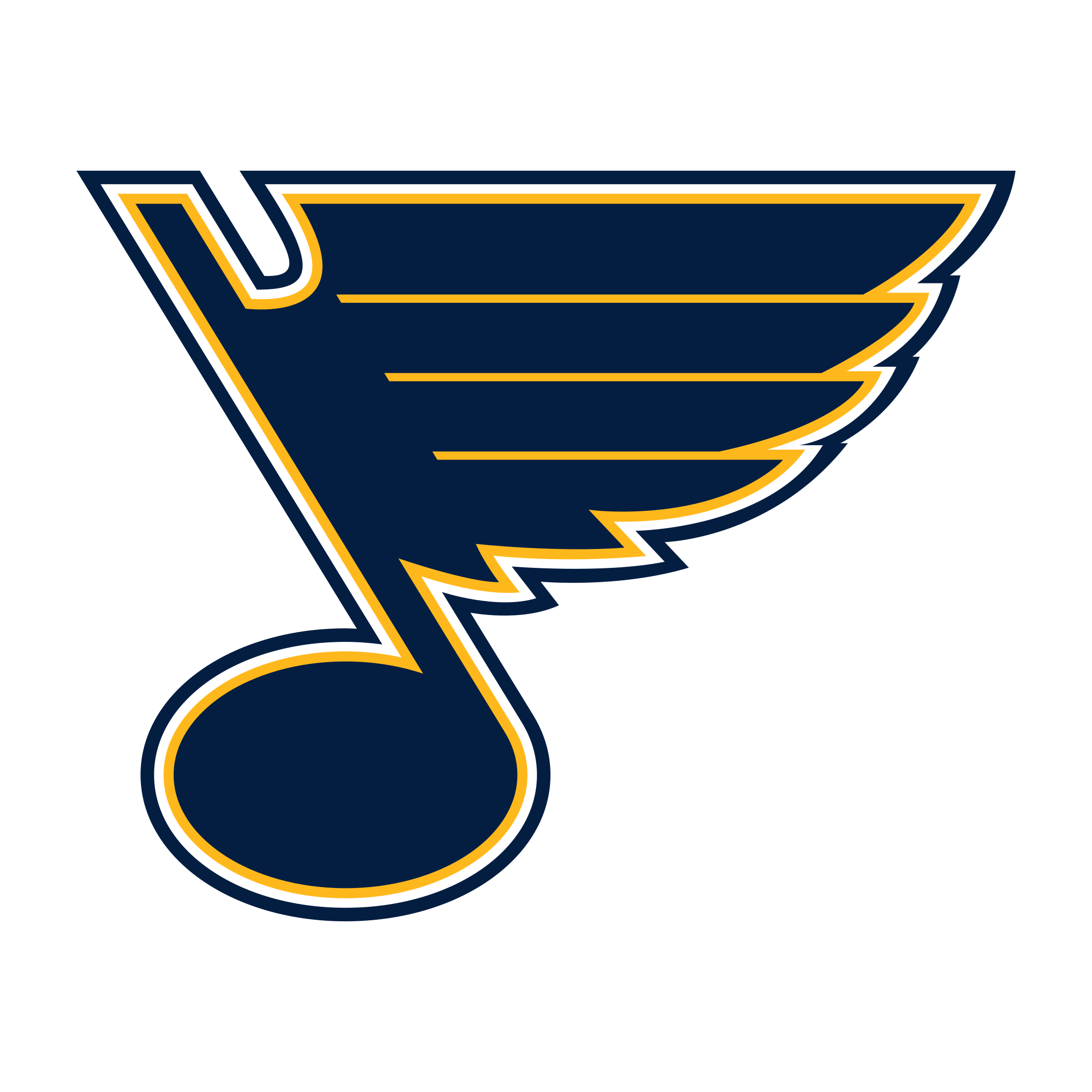 2200x2200 St Louis Blues Logo Png Transparent Vector