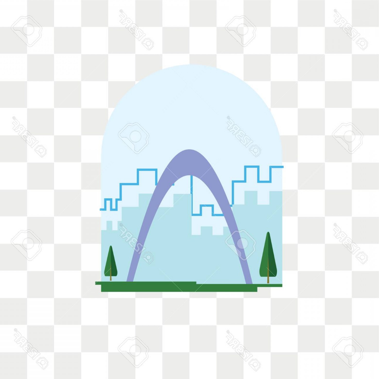 1560x1560 Photostock Vector Gateway Arch Vector Icon Isolated On Transparent