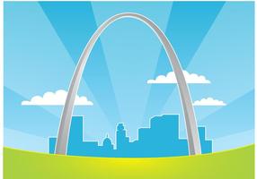 286x200 Gateway Arch Free Vector Art