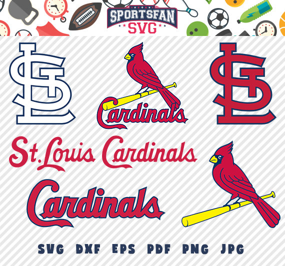 570x532 Silhouette Stl Cardinals, St Louis