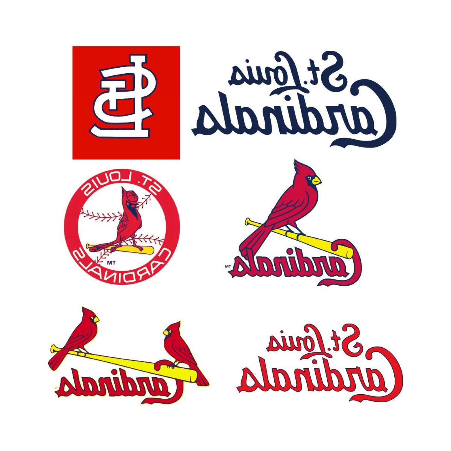 St Louis Cardinals Vector at Vectorified.com | Collection of St Louis ...