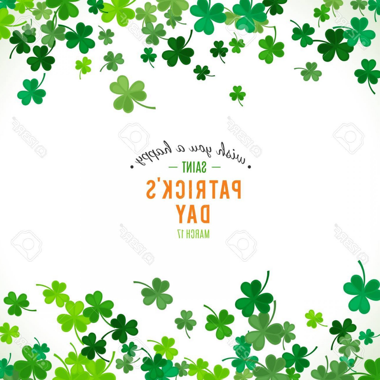 1560x1560 Photostock Vector St Patrick S Day Background Vector Illustration