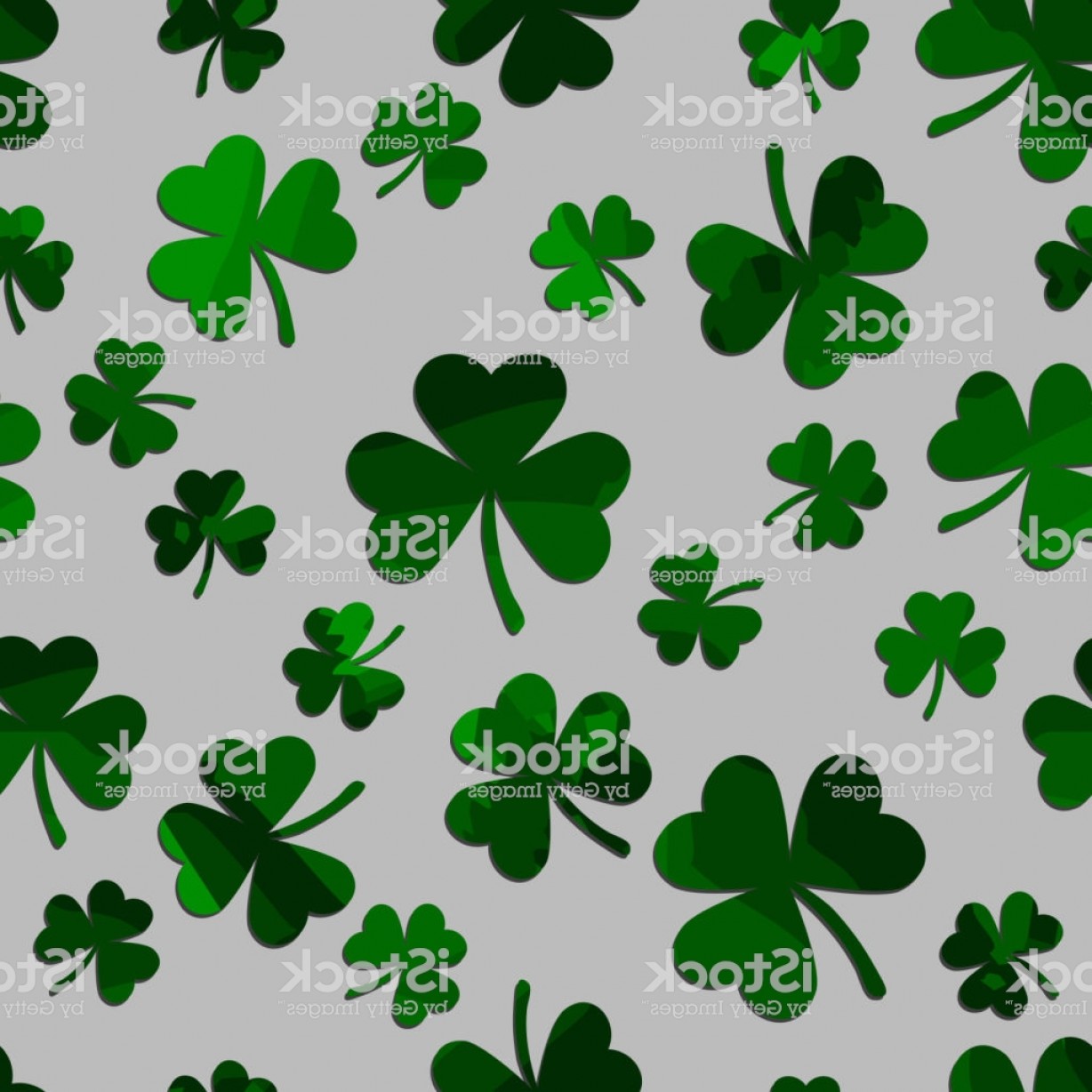 1228x1228 Shamrock Seamless Pattern Patrick Background St Patricks Day