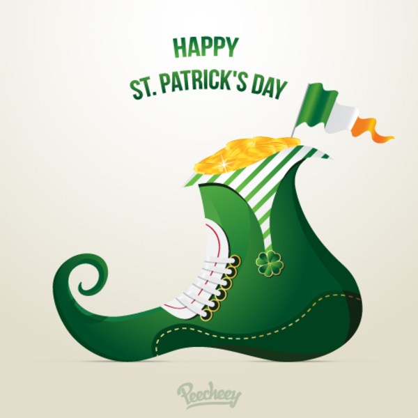 600x600 Happy St Patricks Day Free Vector