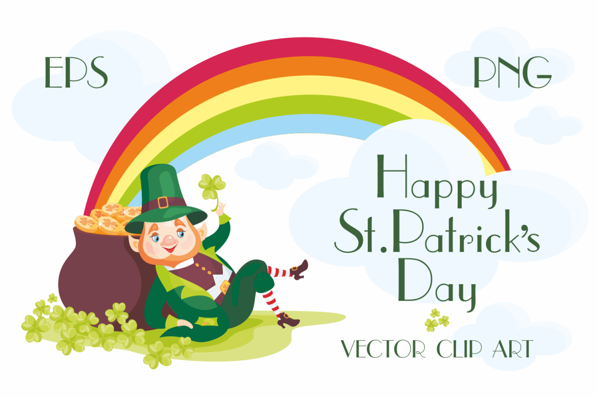 1200x800 Happy Saint Patricks Day Vector Clip Arts