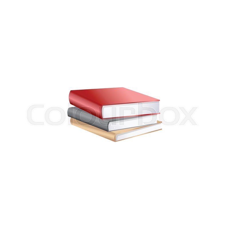 800x800 Stack Books Vector Illustration Stock Vector Colourbox