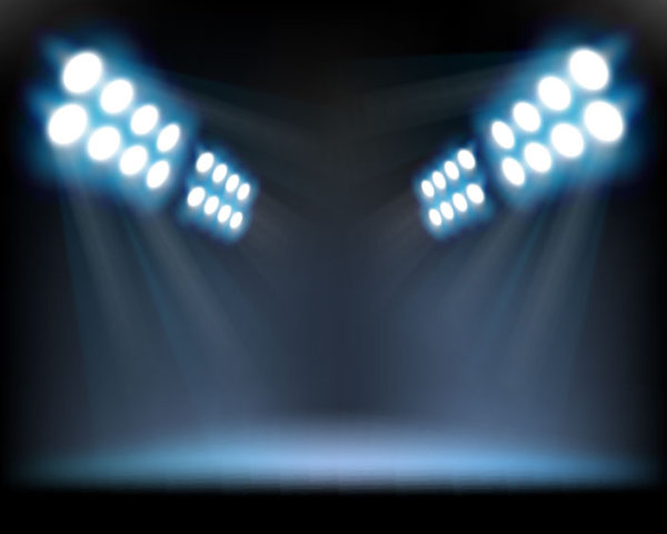 600x480 Designer Lights Vector Material