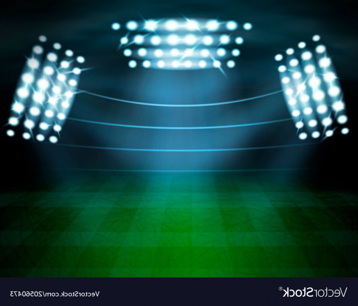 Stadium Lights Vector at Collection of Stadium Lights