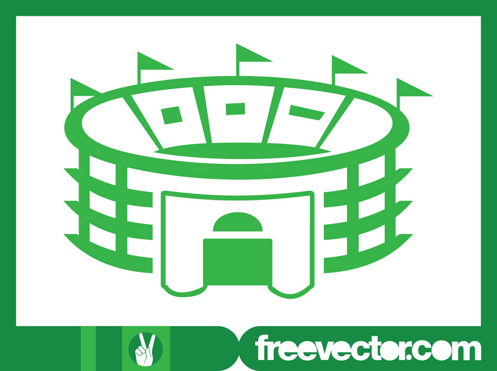 1024x765 Stadium Building Graphics Vector Art Graphics