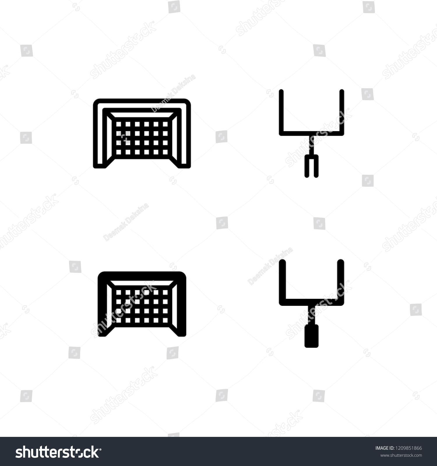 1500x1600 Goal Post Icon Design Goal Post, Sport, Stadium, Goalpost