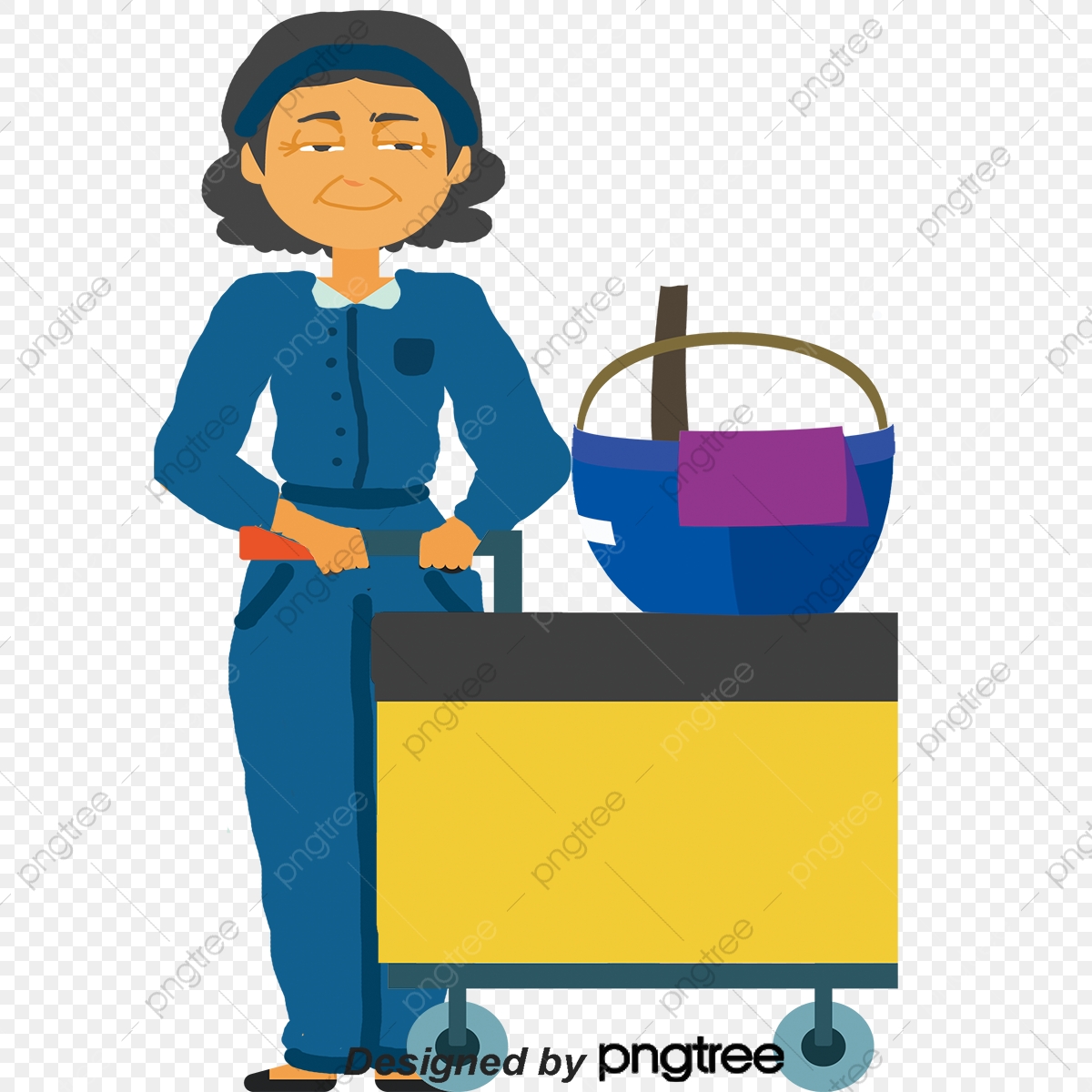 1200x1200 Housekeeping Staff, Vector Png, Domestic Company, Cleaning Company