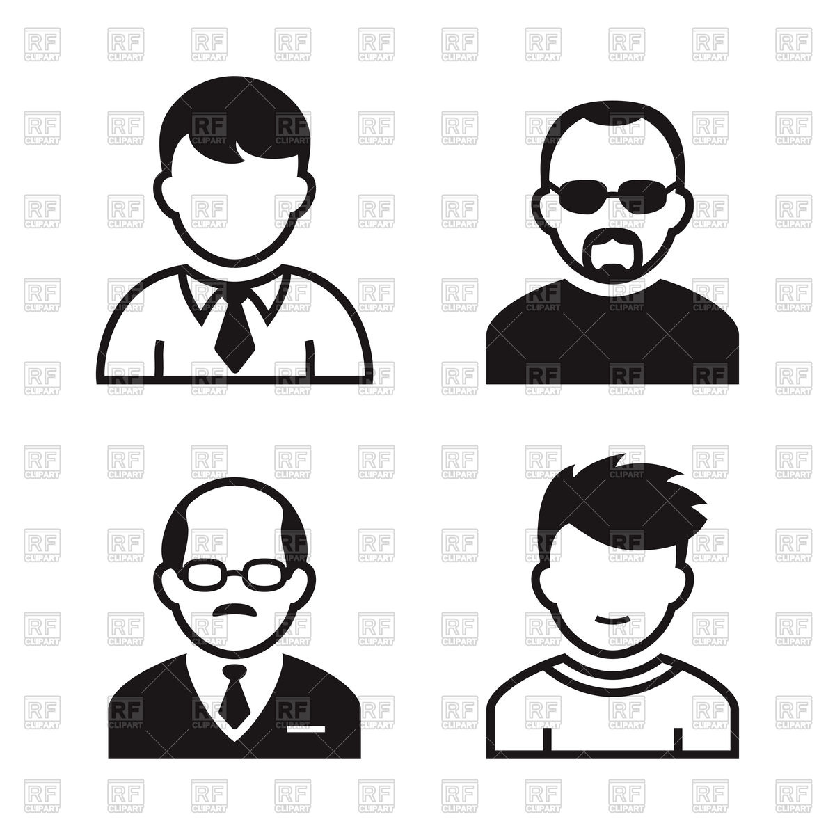 1200x1200 Avatar And User Icons