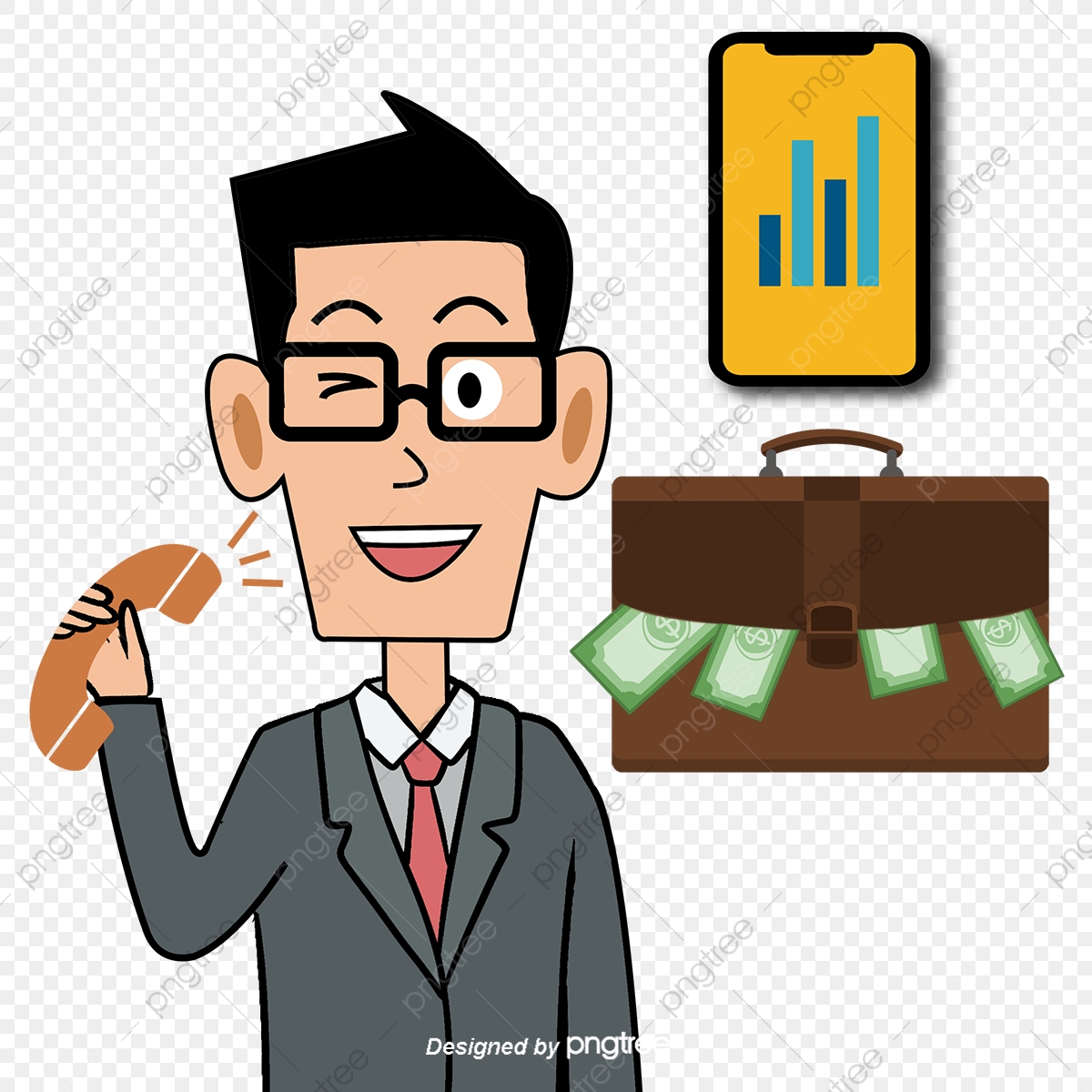 1200x1200 Vector Sales Staff, Vector, Cartoon Pattern, Salesperson Png