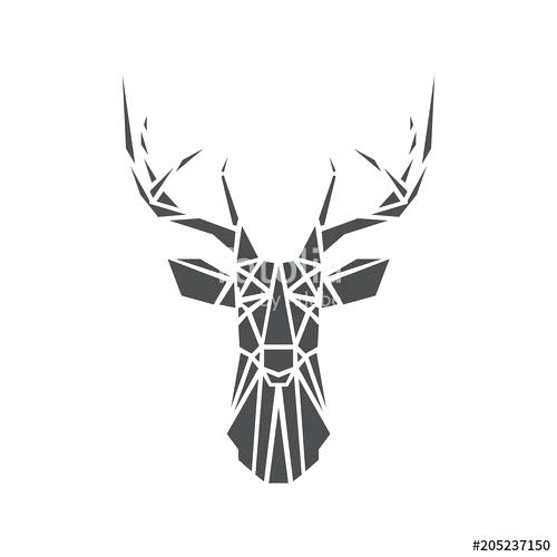 Stag Head Vector at Vectorified.com | Collection of Stag Head Vector ...