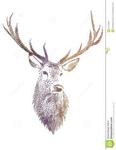 236x306 Image Result For Stag Head Vector Christmas In Hunting