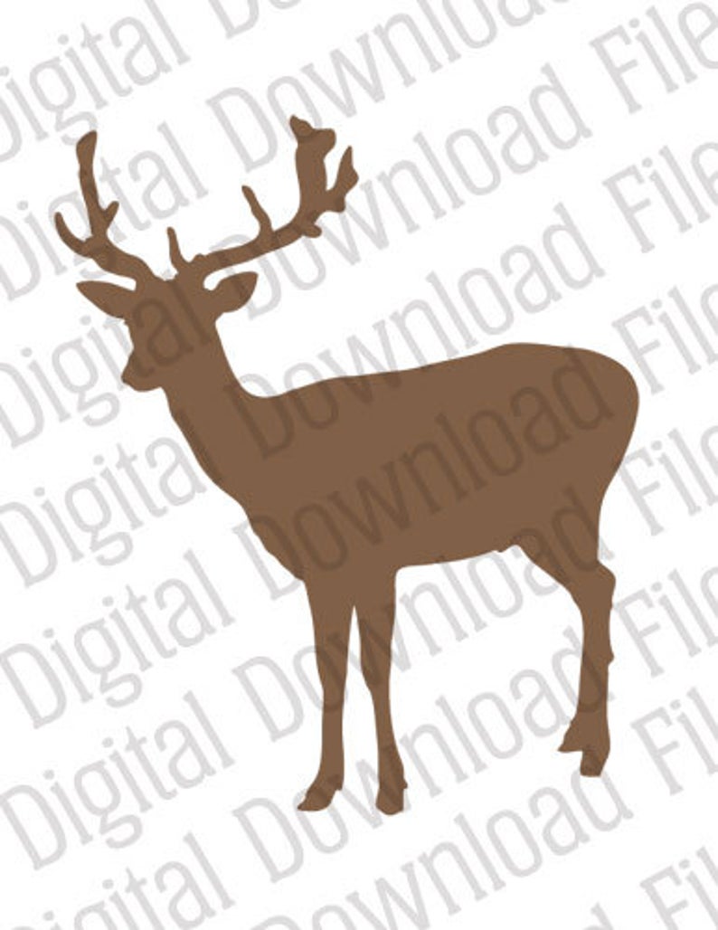 Vector Stencil Graphic Deer Stag Silhouette Digital Etsy 794x1028 Vector Stencil Graphic Deer Stag Silhouette Digital Etsy