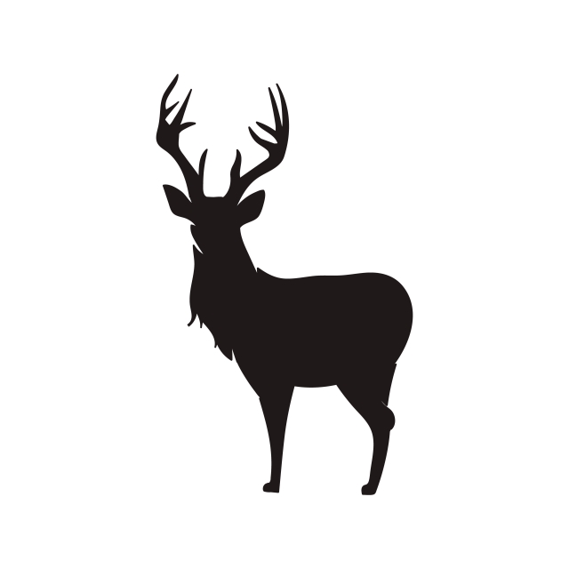 Deer Silhouette Vector, Animal, Antler, Art Png And Vector 640x640 Deer Silhouette Vector, Animal, Antler, Art Png And Vector