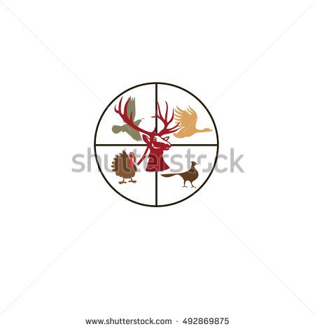 Hunting Logo, Deer, Stag Vector, Animal Hunt Shutterstock Logo 450x470 Hunting Logo, Deer, Stag Vector, Animal Hunt Shutterstock Logo