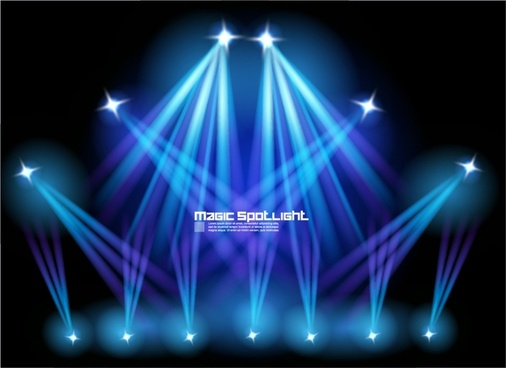506x368 Stage Light Vector Free Free Vector Download