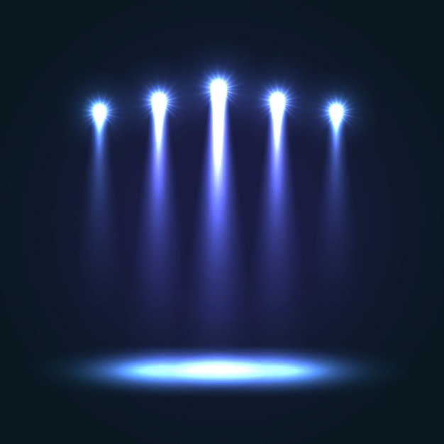 626x626 Blue Stage Background Vector Free Download