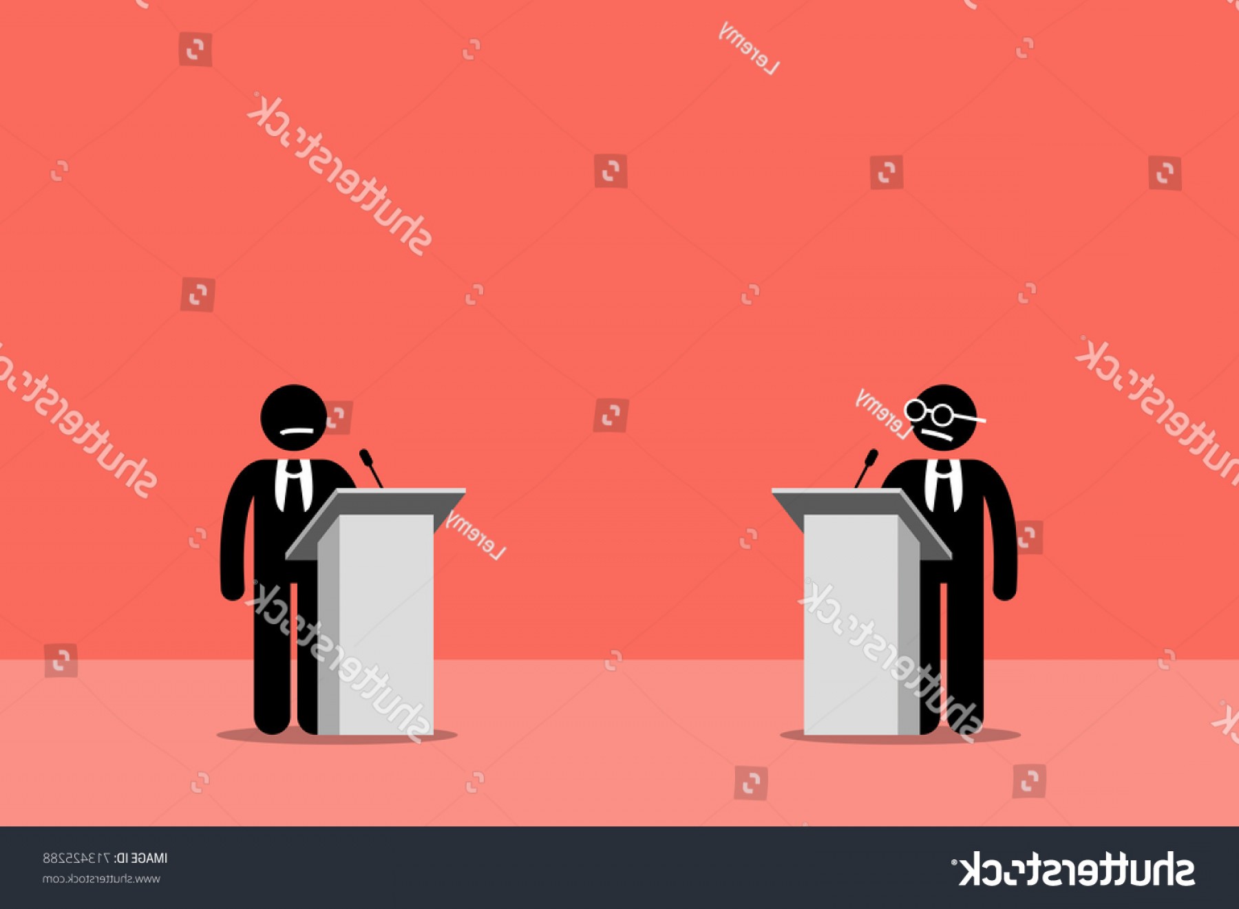 1800x1321 Public Speaking Stage Vector Catchsplace