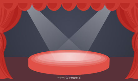 442x260 Stage Vector Graphics To Download
