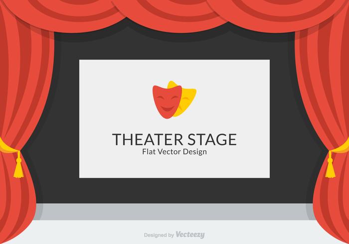 700x490 Theater Stage Vector Design