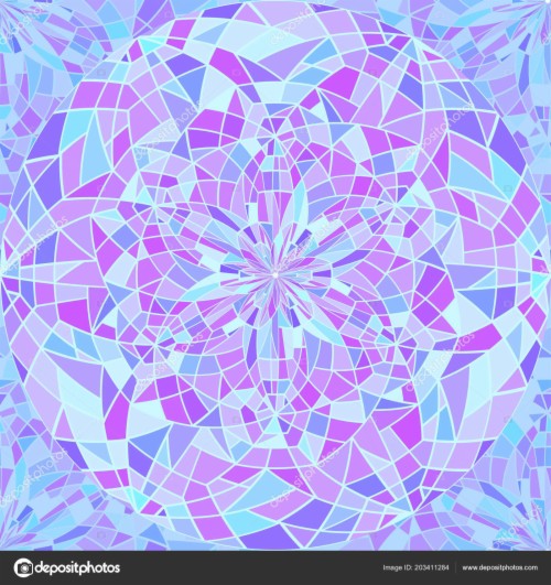 500x531 Seamless Pattern Stained Glass Broken Glass Vector