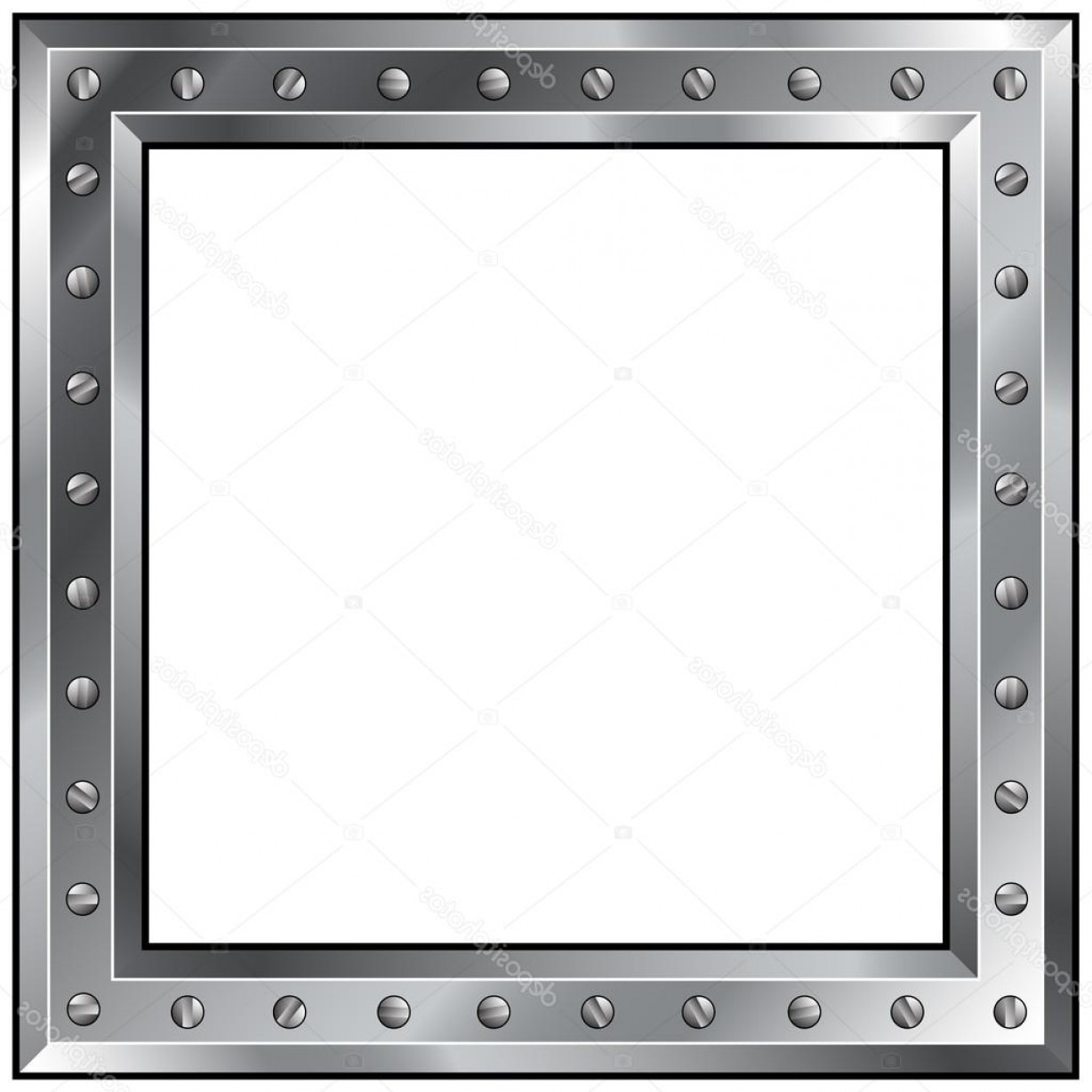 1228x1228 Stock Illustration Stainless Steel Vector Border Soidergi