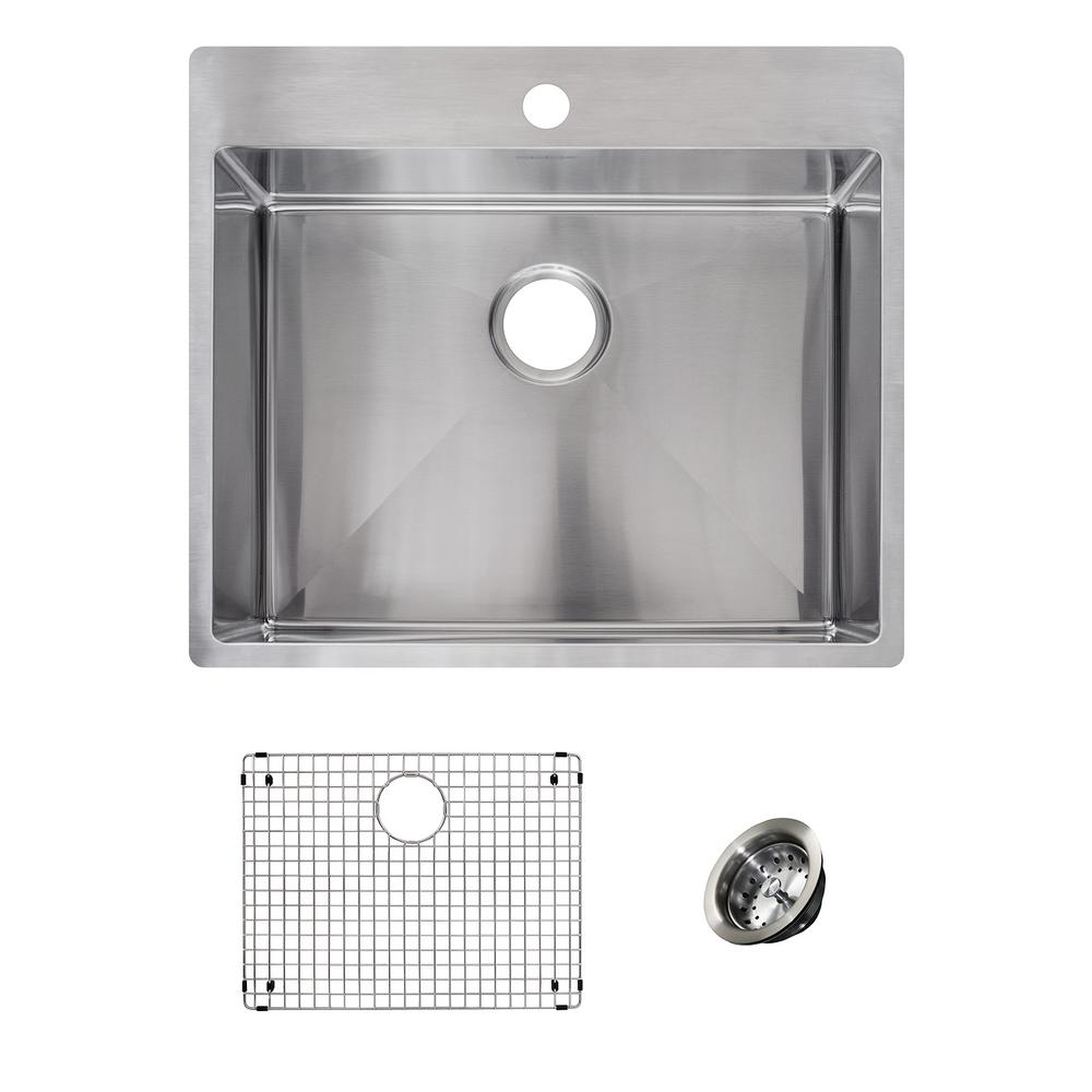 1000x1000 Franke Vector All In One Dual Mount Stainless Steel In Hole