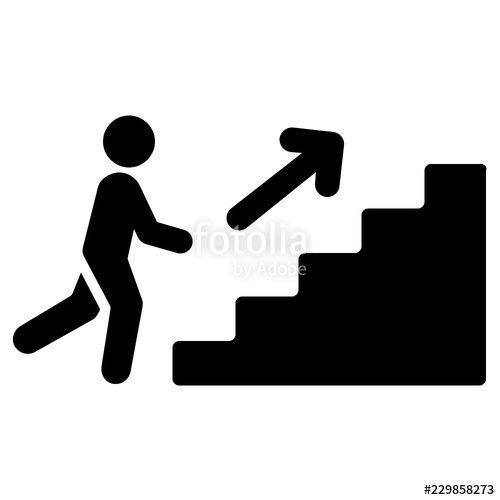 500x500 Stairs Vector Icon Stock Image And Royalty Free Vector