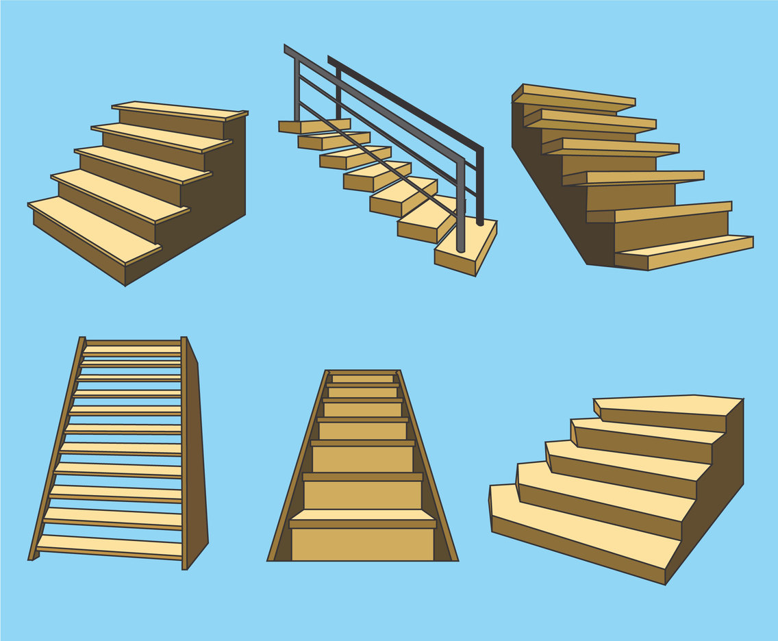 Stairs Vector at Vectorified.com | Collection of Stairs Vector free for