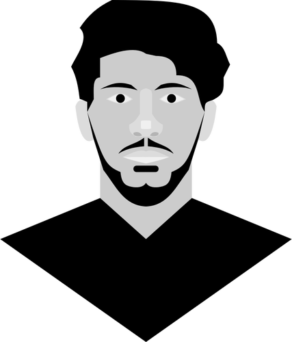 427x500 Young Joseph Stalin Vector Drawing